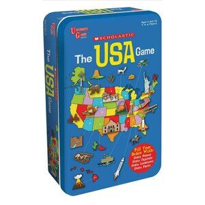 Scholastic The USA Game Learn State Names, Capitals & Facts